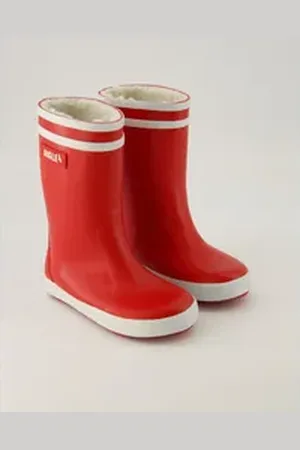 Aigle Lolly Pop Fur Gummistiefel rot 26 EU