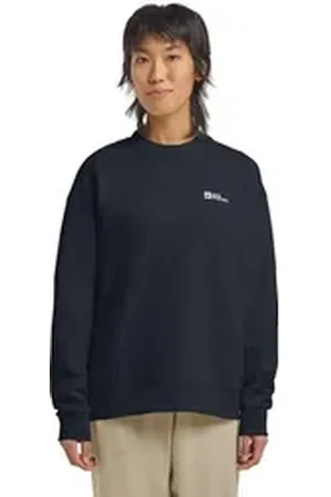 Jack Wolfskin Langarmshirt ESSENTIAL CREWNECK W blau XXL (48)