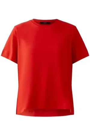 Oui Poloshirt rot 36