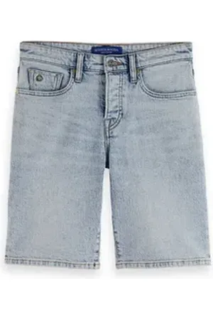 Scotch&Soda Jeansshorts Bermuda Jeansshorts in hellblauem Denim 14 Jahre (158-164)