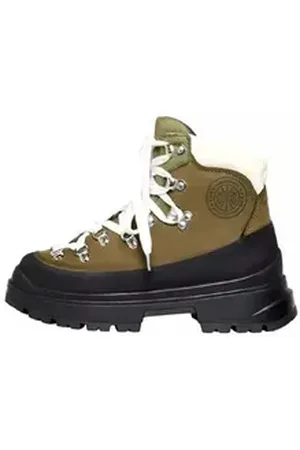 Canada Goose Damen Schuhe, Journey Boot Winterstiefel Stiefel aus echte Leder 37 EU