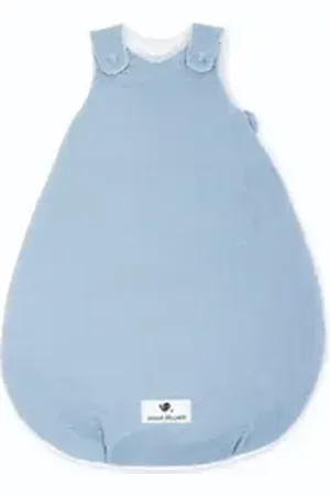 Julius Zöllner Babyschlafsack denim Babyschlafsack Musselin 56x62 (Packung, 1 tlg), Babyschlafsack Musselin 56x62 bunt