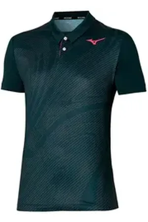 Mizuno Poloshirt Tennis Shadow schwarz XXL