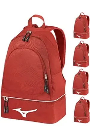 Mizuno Sporttasche Unisex Sport Rucksack - Backpack 5 er Pack rot