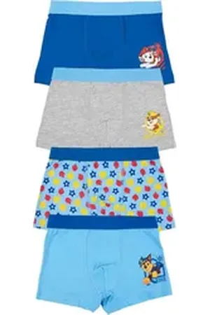 UNITED LABELS PAW PATROL Boxershorts für Jungen - Kinder Unterwäsche Unterhose Boxer (4er Pack) 110/116