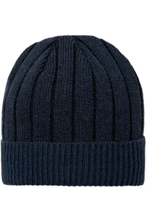 Casa Moda Strickmütze Mütze uni blau