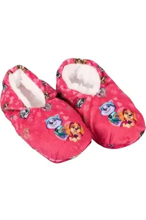 UNITED LABELS PAW PATROL Pantoffeln – Kuschelige Hausschuhe für Kinder in Pink Hausschuh rosa 23-26 EU