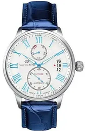 CARL VON ZEYTEN Automatikuhr CVZ0082WHS Münstertal blau