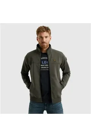 PME Legend™ Sweatjacke mit Reißverschluss grau 4XL