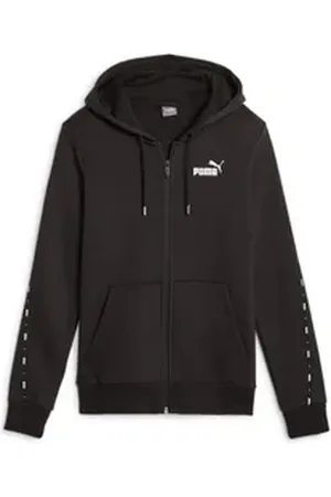 PUMA Outdoorjacke Kapuzenjacke ESS Tape schwarz S