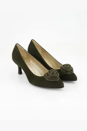 Dirndl + Bua 1990-07 Pumps grün 39 EU