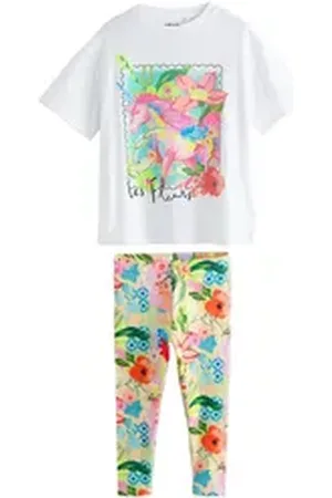 Next Oversize-Shirt Oversize-Shirt und Leggings im Set (2-tlg) weiß 176 (16 J.)