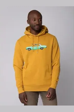 wat? Apparel Hoodie Surf Car gelb XL