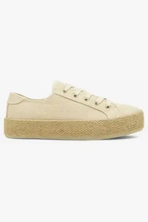 DeeZee Damen Espadrille 37 natur 5903419905117 Espadrille beige 37 EU