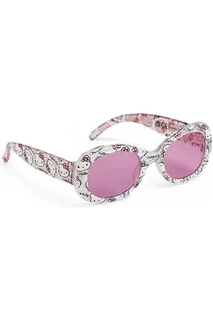 Hello Kitty Sonnenbrille Cat-Eye Brille mit Glitzer für Mädchen rosa