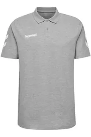 Hummel Poloshirt Kinder Poloshirt Go Kids Cotton Polo 203521 grau 140