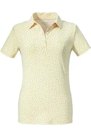 Schöffel Poloshirt Stintino Damen gelb 42