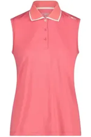CMP Poloshirt Damen Poloshirt WOMAN POLO SLEEVELESS 31T5076 rosa 42