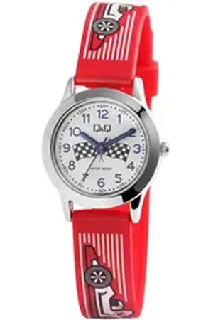 Q&Q Quarzuhr QC29J334Y Kinderuhr mit Kunststoffarmband, 3 bar