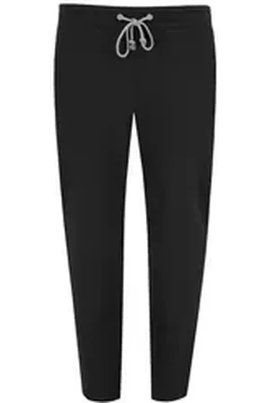 HAJO Jogginghose Herren Jogginghose Baumwolle schwarz XL