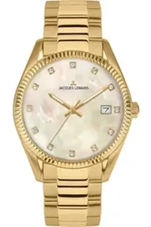 Jacques Lemans Quarzuhr Damen-Uhren Analog Quarz, Sportuhr