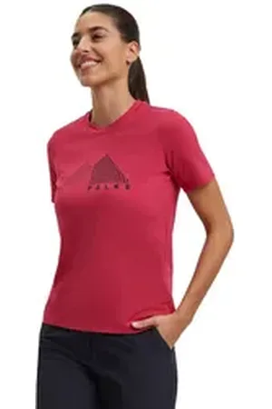 Falke Funktionsshirt (1-tlg) mit Bio-Baumwolle rot S