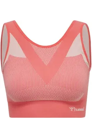 Hummel Tanktop Damen Top JOY SEAMLESS SPORTS TOP 210390 rosa S