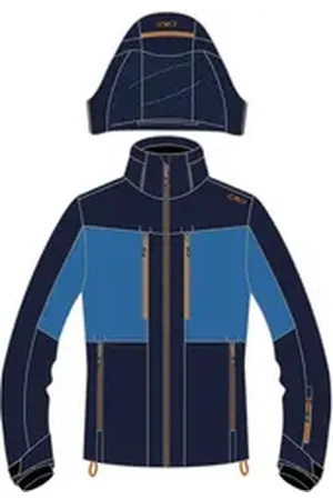 CMP Skijacke Herren Skijacke MAN JACKET ZIP HOOD 34W4657 blau 48