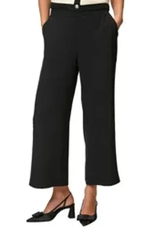 Zero Culotte Culotte mit elastischem Bund 30 Inch Plain/ohne Details schwarz 38