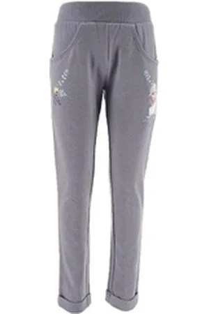 Disney Frozen Jogginghose Eiskönigin Elsa Kinder Mädchen Trainingshose Freizeithose grau 104