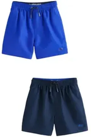 Next Badeshorts Badeshorts, 2er Pack (2-St) blau 86-92 (1,5-2 J.)
