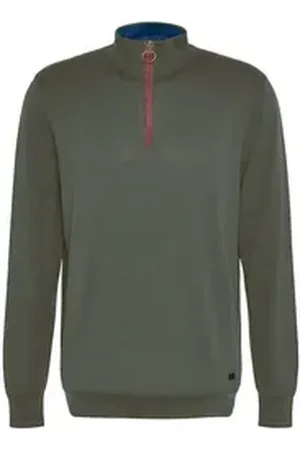 Barbour Troyer Zip-Troyer Bayfield grün XL