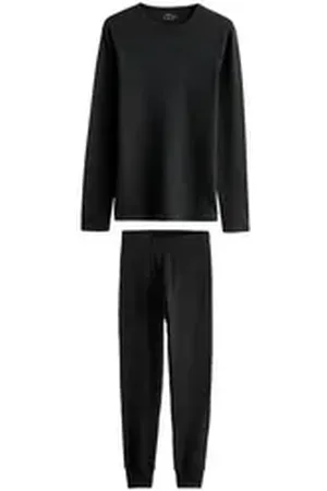 Next Thermounterhemd Langärmeliges Thermo-Oberteil und Leggings im Set (2-St) schwarz M (Lang)
