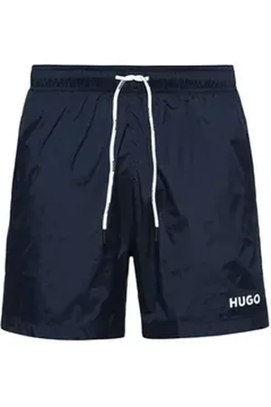 HUGO BOSS Badeshorts Haiti mit Seitentaschen blau L