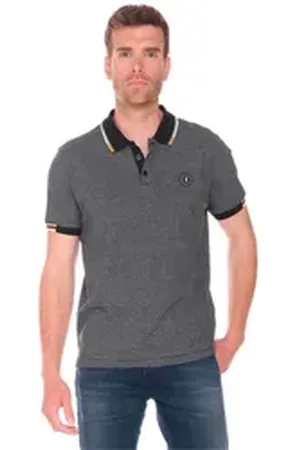 Le Temps des Cerises Poloshirt ALCOR im gestreiften Design schwarz S