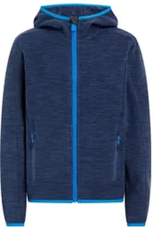 mc kinley McKINLEY Trekkingjacke Ju.-Fleece-Jacke Choco IV B MELANGE/NAVY 176