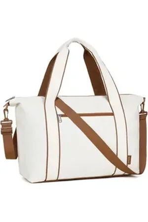 Kono Reisetasche mit Nasstasche, Untersitz-Kabinentasche, Wasserabweisend Handgepäck beige|braun
