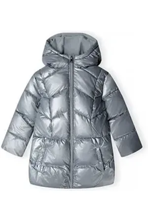 Minoti Winterjacke mit Kapuze (2-14y) silberfarben 92-98cm