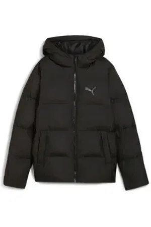 PUMA Winterjacke Kinder Steppjacke Poly Hooded Puffer Jacket 626502 schwarz 152