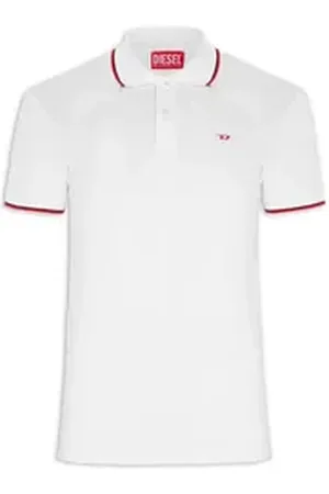 Diesel Poloshirt Slim Fit - Bio-Baumwolle - T-SMITH-D 100 weiß L