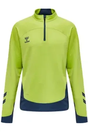Hummel Fleecepullover Herren Sweatshirt Lead Half Zip 207403 grün XXL