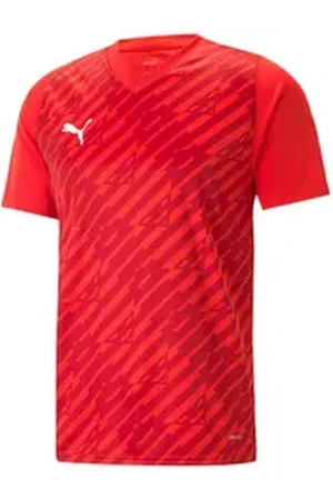 PUMA Fußballtrikot Kinder Trikot teamULTIMATE Jersey Jr 705656 rot 140