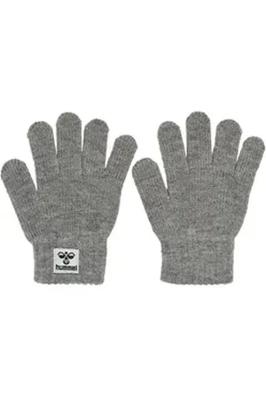 Hummel Trainingshandschuhe Kinder Winterhandschuhe hmlKVINT Gloves 220757 grau 4-8