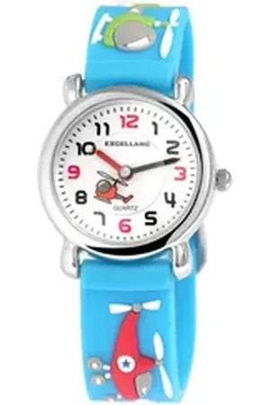 Excellanc Quarzuhr EX0275 Kinderarmbanduhr, Silikonarmband, Kinder Armbanduhr