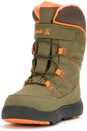 Kamik STANCE2 Winterstiefel grün|orange 36 EU