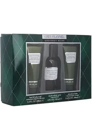 Geoffrey Beene Eau de Toilette Men ́s Grey Flannel Gift Set Fragrances 3-teilig, 3-tlg., Eau de Toilette