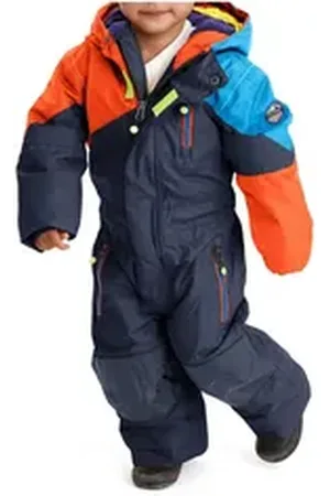 Killtec Skianzug Kesley Mini, Skioverall, wind-u wasserdicht, Fleece Innen blau 86/92