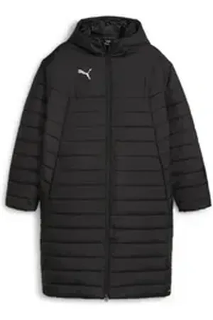 PUMA Winterjacke Herren Stadionjacke teamFINAL Bench Jacket 658739 schwarz L