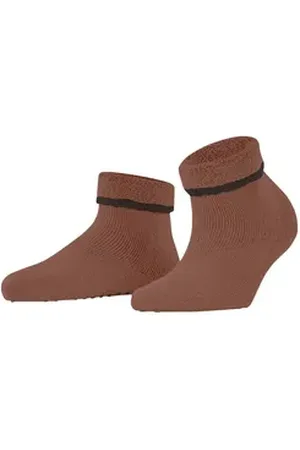 ESPRIT Haussocken Cozy (1-Paar) mit verstärkten Belastungszonen braun 35-38