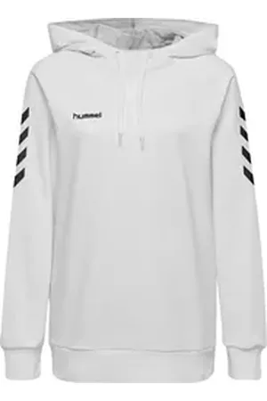 Hummel Kapuzenpullover Damen Kapuzenpullover Go Cotton Hoodie Woman 203510 weiß XL